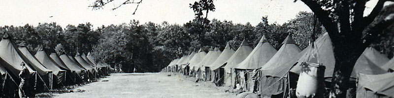 Tent City Lemans France 1946