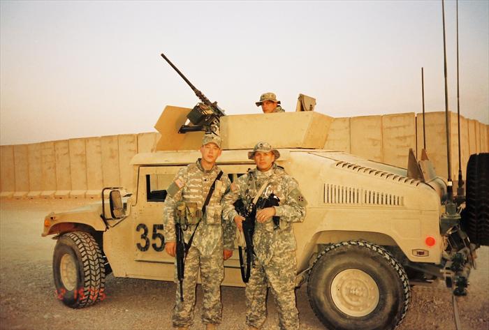 Taken before a convoy security mission in Iraq