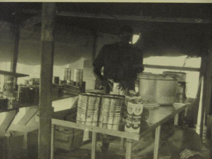 c btry 1st bn 27 arty mess hall. gota say they had some good chow for what they had to work with.