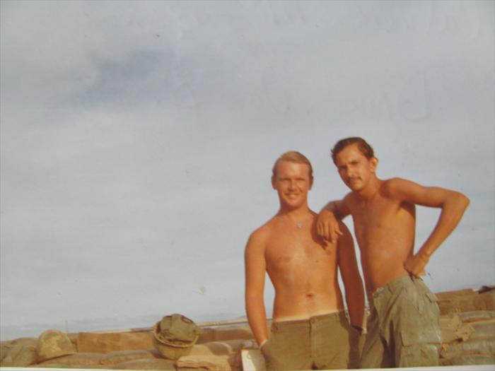 taken in VietNam November,1969 at fire base croke (Calvin Mccarver @Dave Van Der sluis)     A  BTRY 7TH BN 11TH ARTY