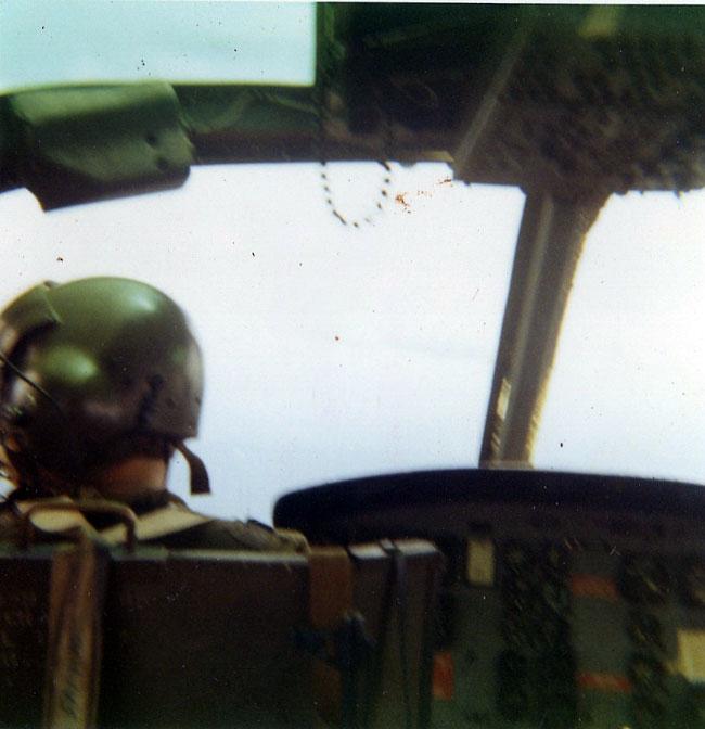 Huey pilot in Vietnam.