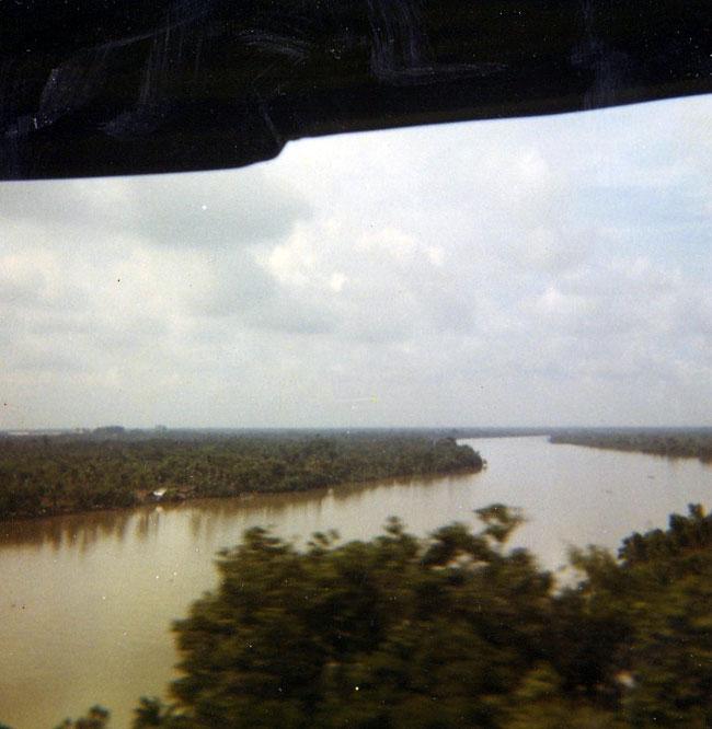 Saigon River in Vietnam.
