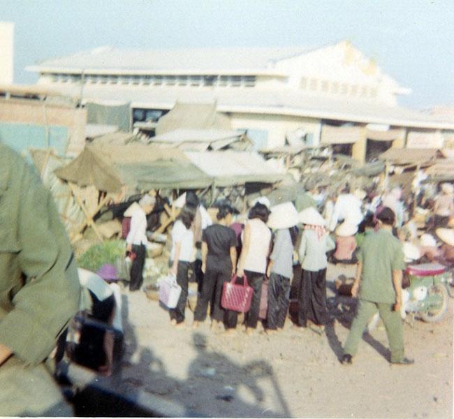 Phuoc Vinh Vietnamese market and village 1970